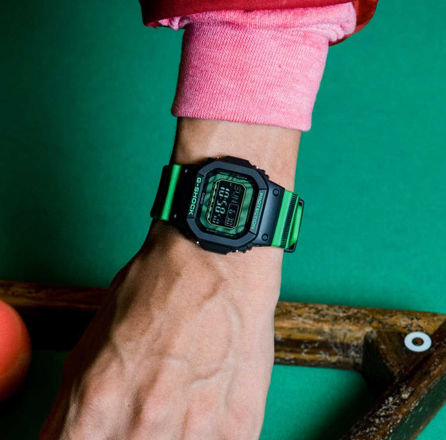 Наручные часы Casio DW-D5600TD-3. Фото 3.