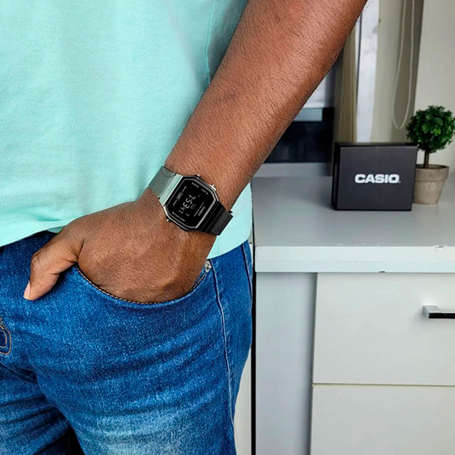 Наручные часы Casio A168WEMB-1B. Фото 3.