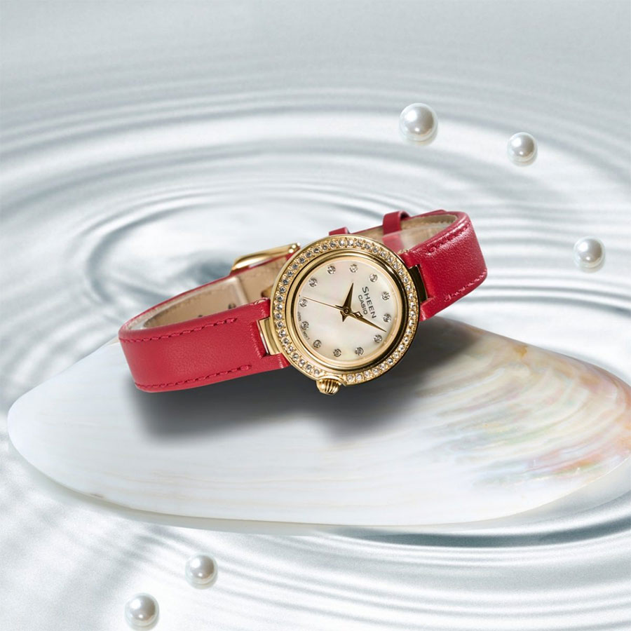 Наручные часы Casio SHE-4565GRL-7A. Фото 1.