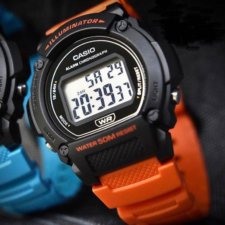 Наручные часы Casio W-219H-4A. Фото 2.