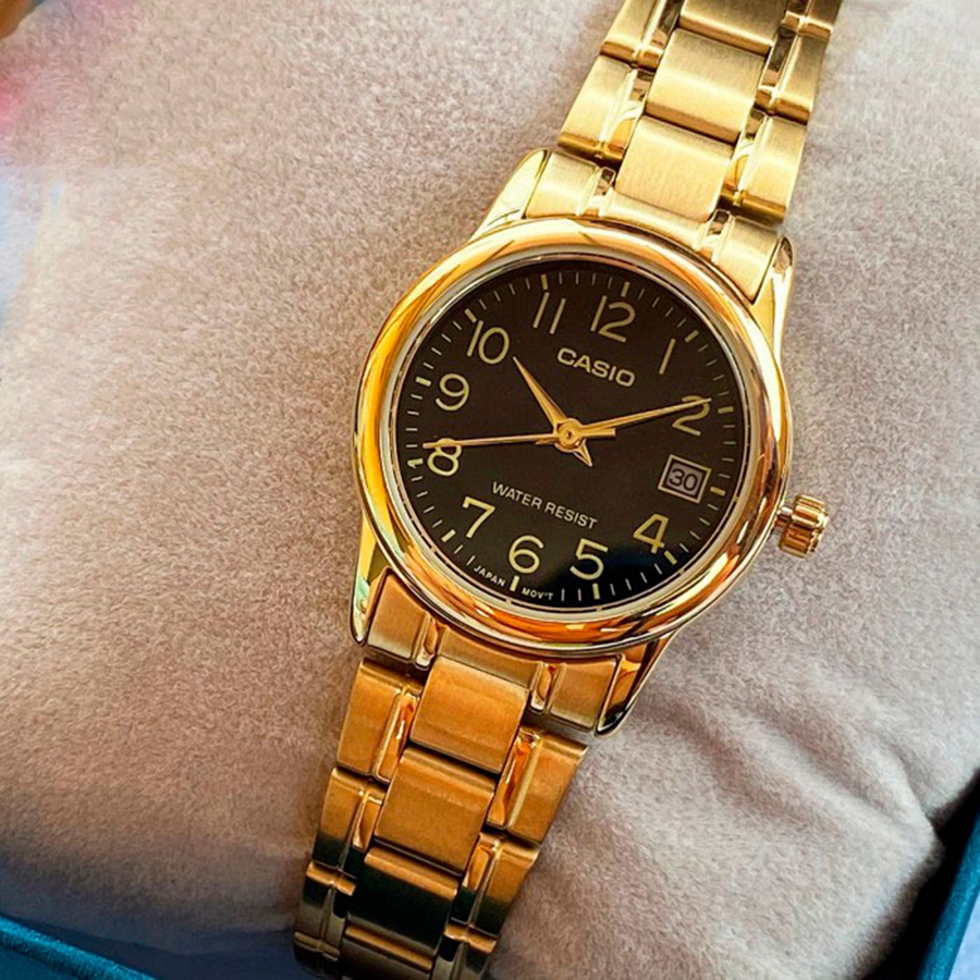 Наручные часы Casio LTP-V002G-1B. Фото 1.