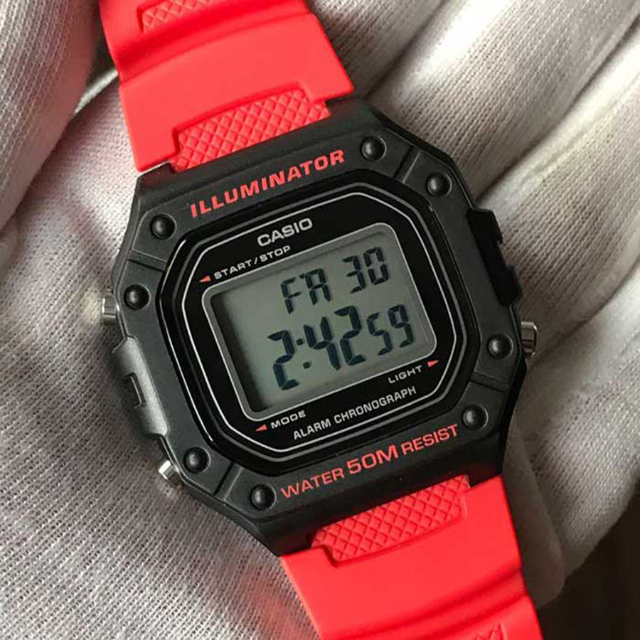 Наручные часы Casio W-218H-4B. Фото 4.