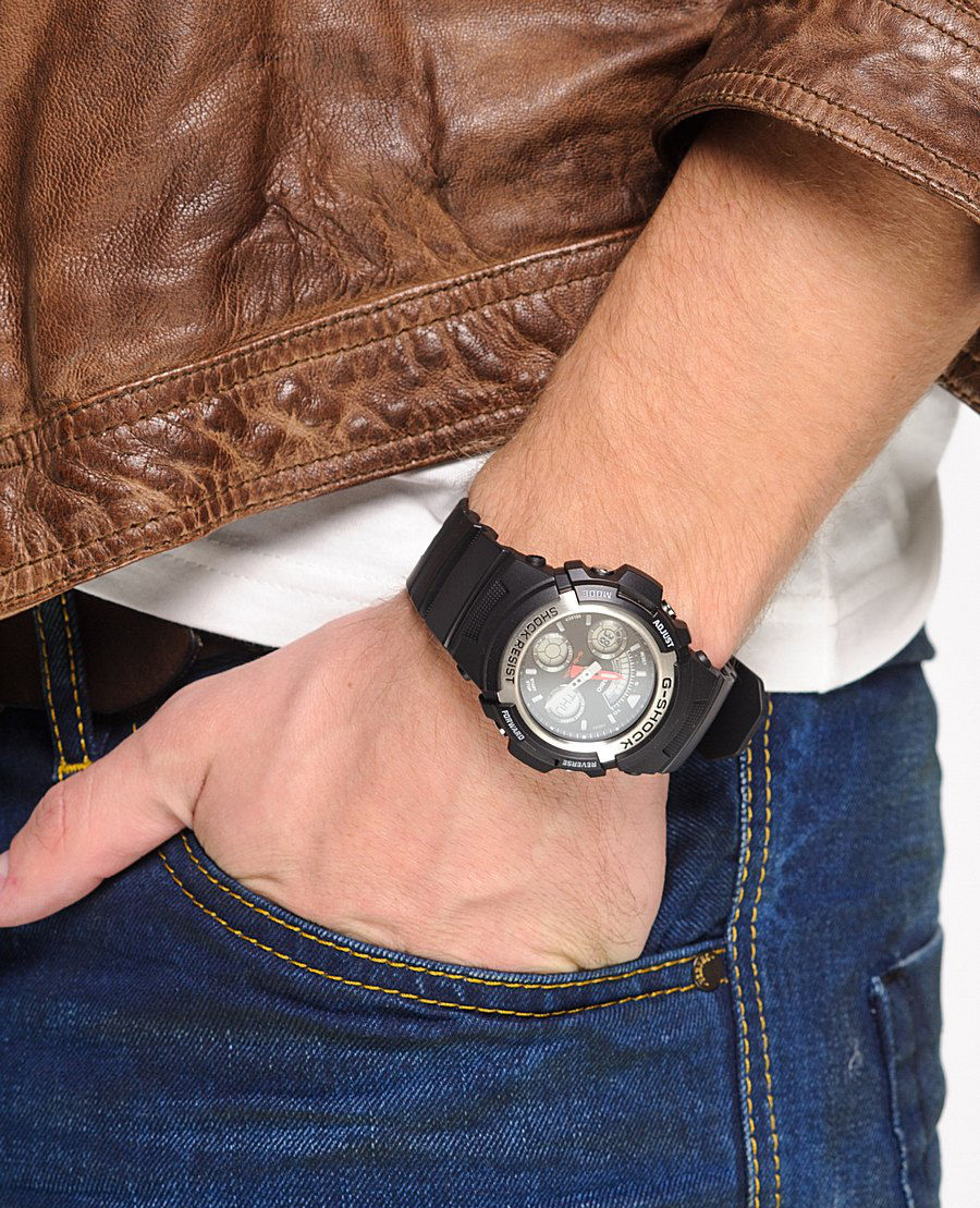 Наручные часы Casio AW-590-1A. Фото 1.