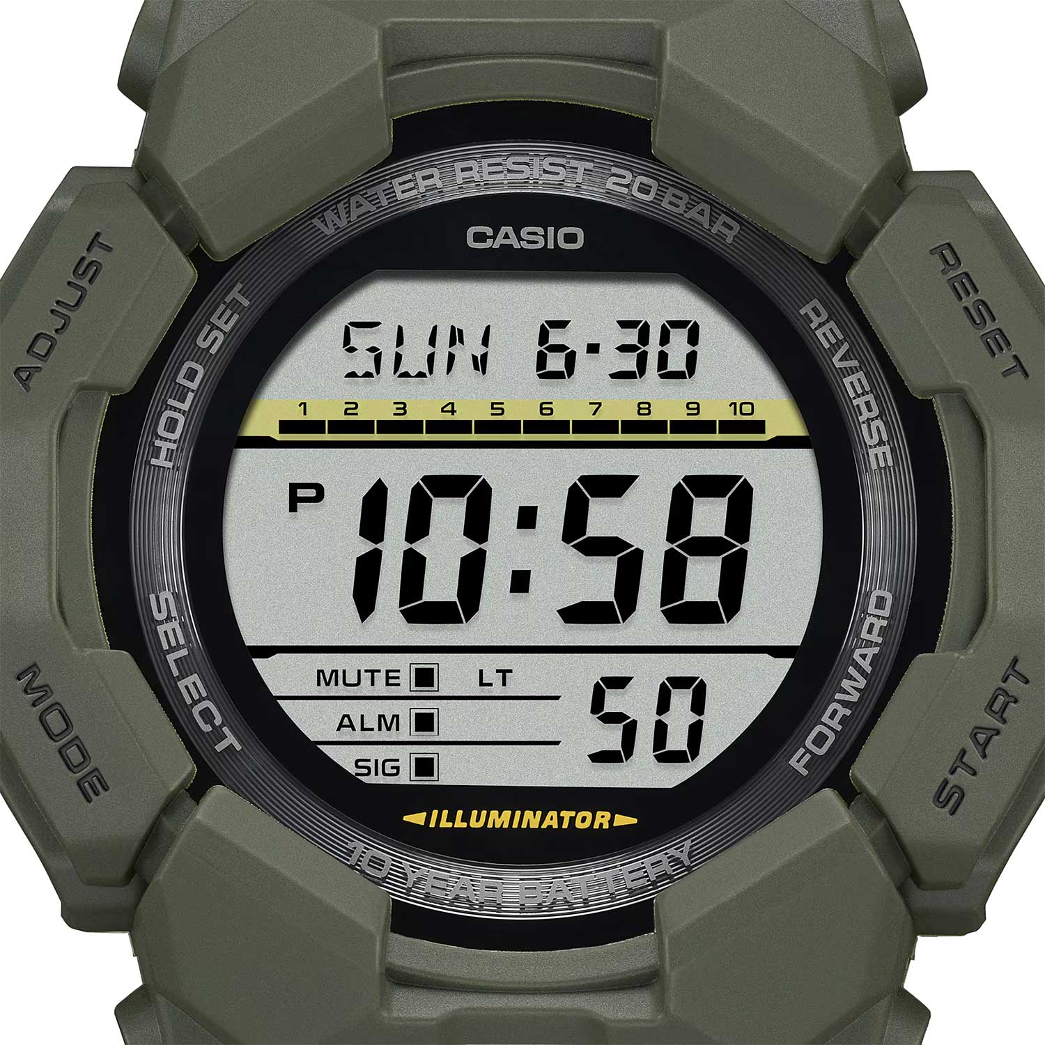 Наручные часы Casio GD-010-3. Фото 1.