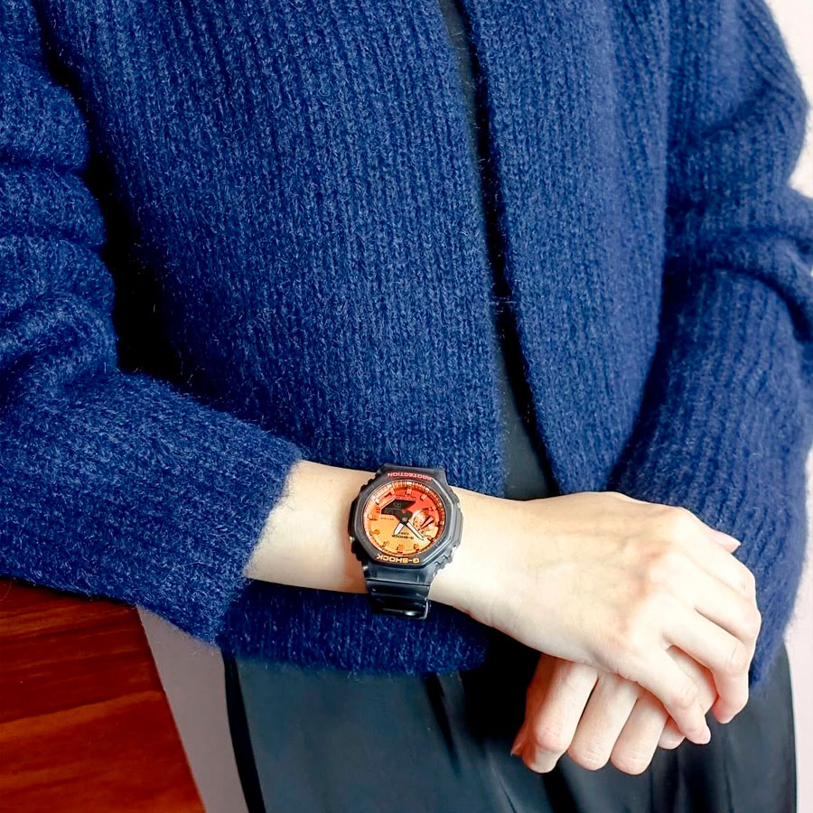 Наручные часы Casio GA-2100FLS-8A4. Фото 4.