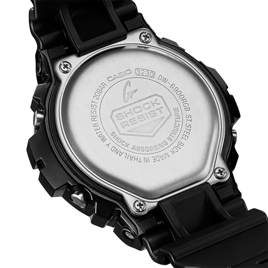 Наручные часы Casio DW-6900RGB-1. Фото 6.