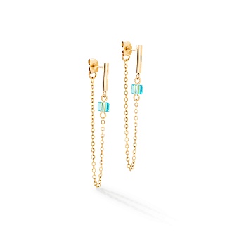 Серьги Multicolour Gold