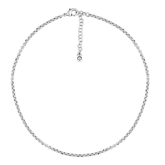 Колье CADENA LETRAS SILVER