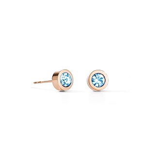 Серьги Light Blue-Gold