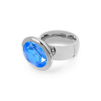 Кольцо TIVOLA big S royal blue delite  17.8 мм