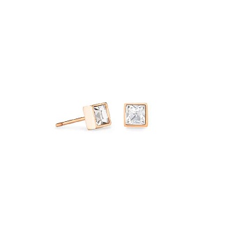 Серьги Crystal-Rose Gold
