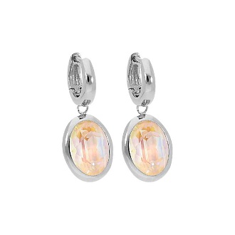 Серьги Creole TIVOLA small S ivory cream delite