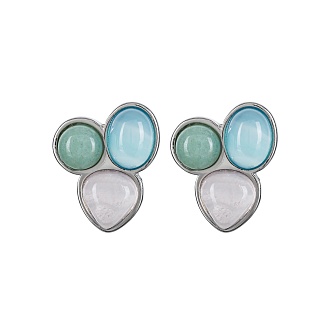 Серьги Azul, Q.Roze, Q.Verde