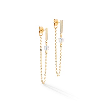 Серьги Black-Gold
