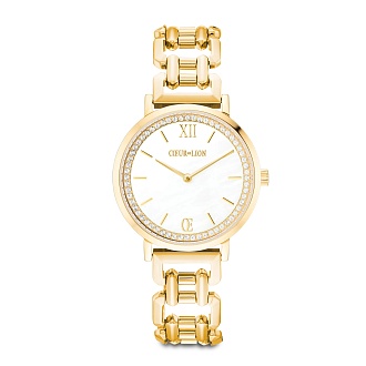 Часы Gold-Mother of pearl