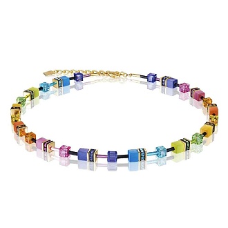 Колье Multicolour Rainbow Gold