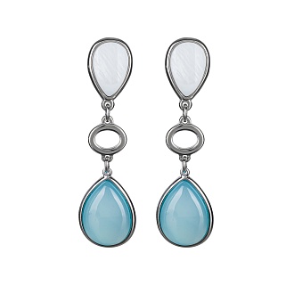 Серьги Madre, Azul