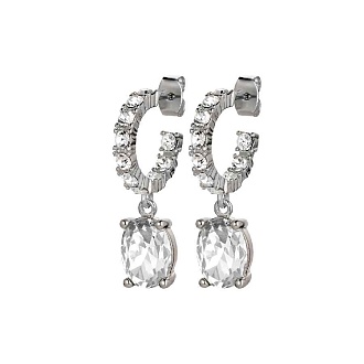 Серьги BARBARA SS CRYSTAL