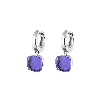 Серьги Firenze medium orchid