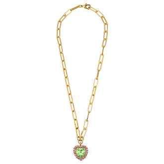 Колье SIMONA SG GREEN / ROSE
