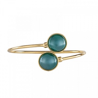 Браслет Pearl Green Agate