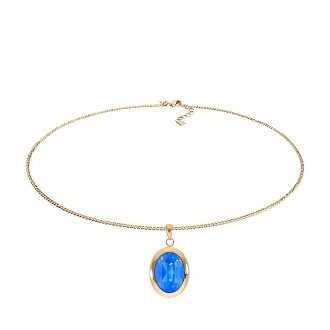 Колье TIVOLA big G royal blue delite