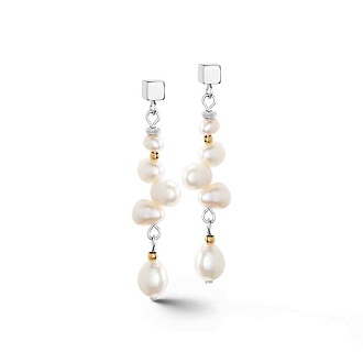 Coeur de Lion Пусеты White bicolor