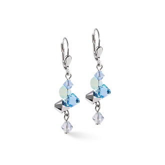 Серьги Blue-Aqua