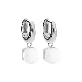 Серьги Firenze white