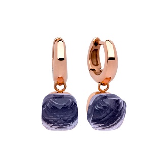 Серьги Firenze tanzanite