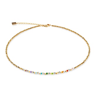 Колье Multicolour Gold