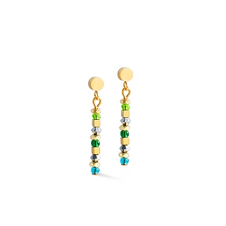 Серьги Multicolour Gold