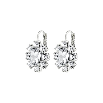 Серьги VALENTINA SS WHITE