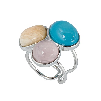 Кольцо Azul, Q.Roze, Bege