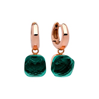 Серьги Firenze emerald