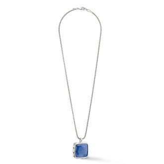Колье Blue-Silver