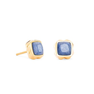 Серьги Blue-Gold