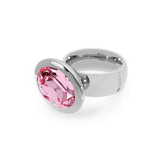 Кольцо TIVOLA big S light rose  17.8 мм