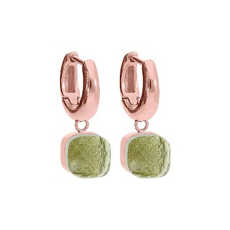 Серьги Firenze olivine