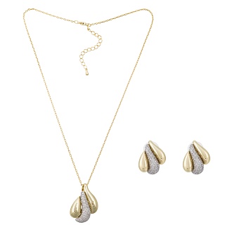 Комплект колье+серьги