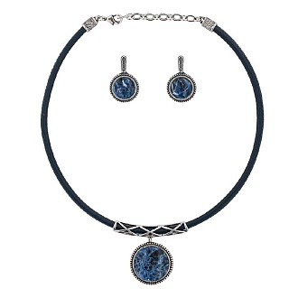 Комплект pearl sodalite