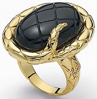 WC11609A 008 SNAKE AN.CABOCHON METALLO (PS)