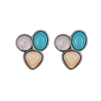 Серьги Azul, Q.Roze, Bege