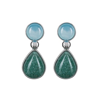 Серьги Azul, Q. Verde