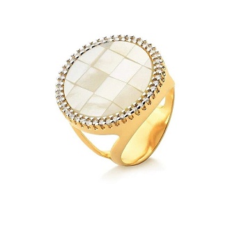 Кольцо Mother Pearl Mosaic