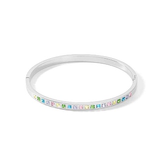 Браслет Multi-Pastel-Silver 17 см