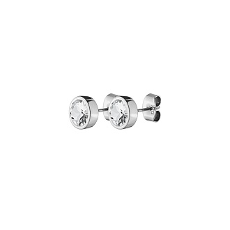 Серьги NOBLE SS CRYSTAL