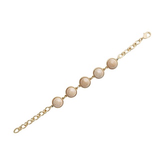 Классический браслет Pearl Amazonite Beige