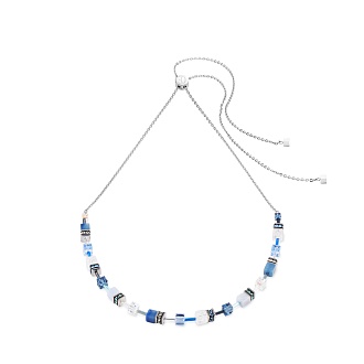 Колье Blue-Silver
