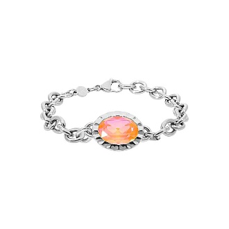 Браслет TIVOLA UNICA big (S/P) Crystal orange ignite
